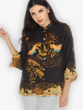 Citron "Golden Love Butterfly" Silk Blouse - 1213GLB