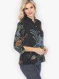 Citron "Garden of Hope Hand Dyed" Silk Blouse - 1213GOH-HD