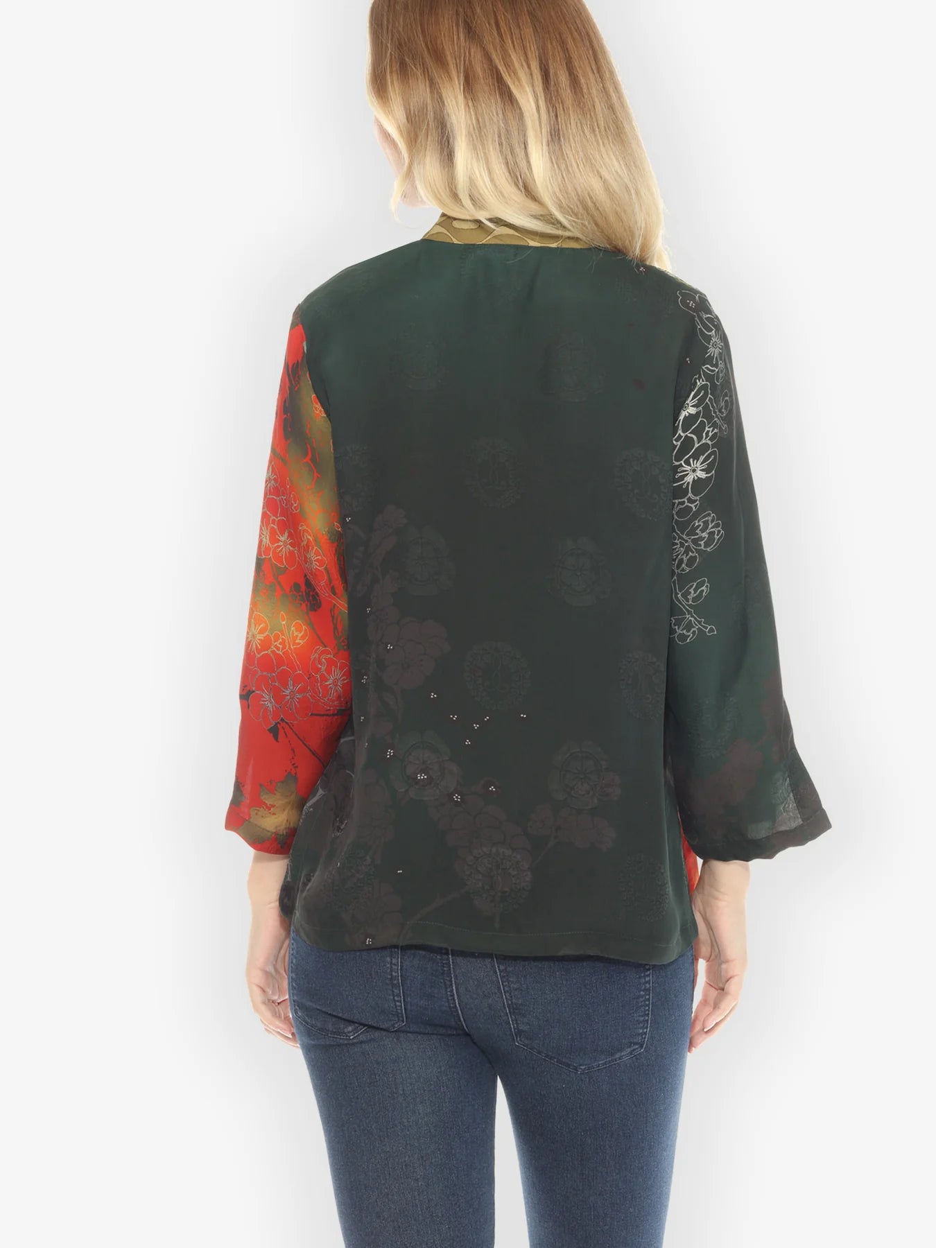 Citron "Nature Sunlight Classic Citron" Silk Blouse - 1213NS