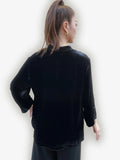 Citron "Classic Velvet Blouse/Jacket" Silk Blouse - 1213VLVT