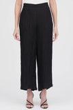 DAMEE WIDE LEG CRINKLE PANTS - 1223-BLK