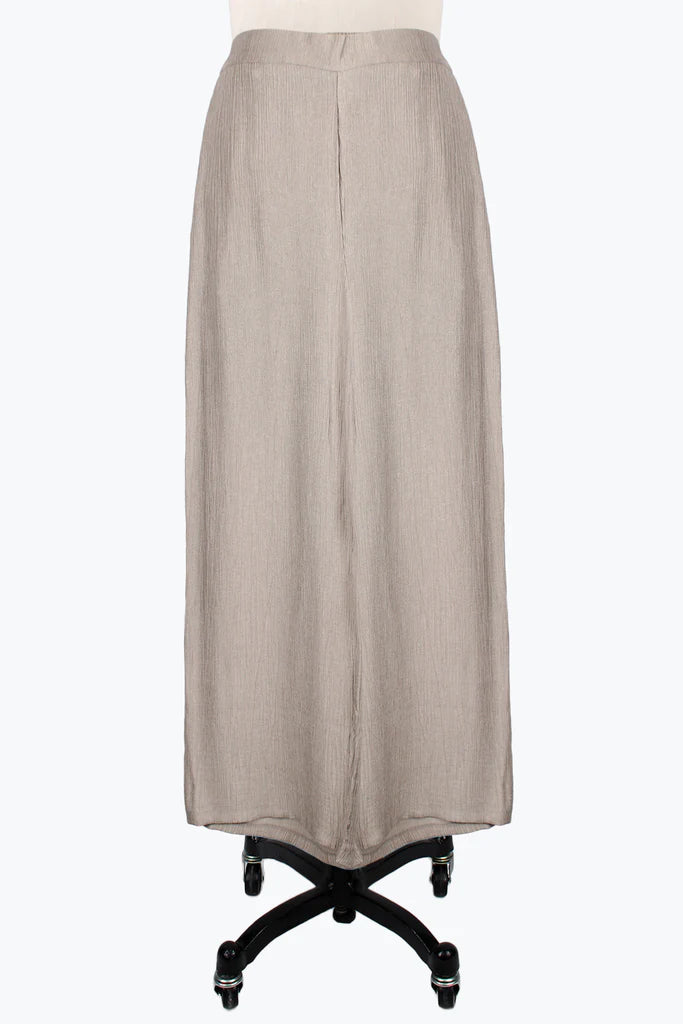DAMEE WIDE LEG CRINKLE PANTS - 1223-TPE
