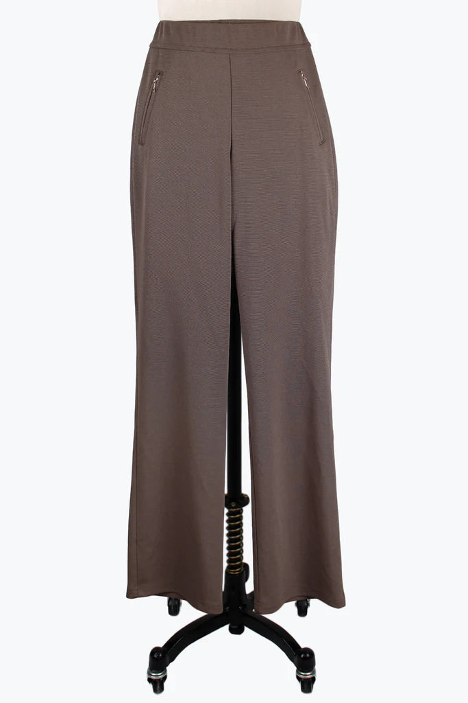 DAMEE PULL-ON STRAIGHT FIT PANTS - 1227-MCH