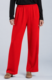 Sydney Project Stacy Air Flow Straight Leg Solid Pant - AFP108 - RED