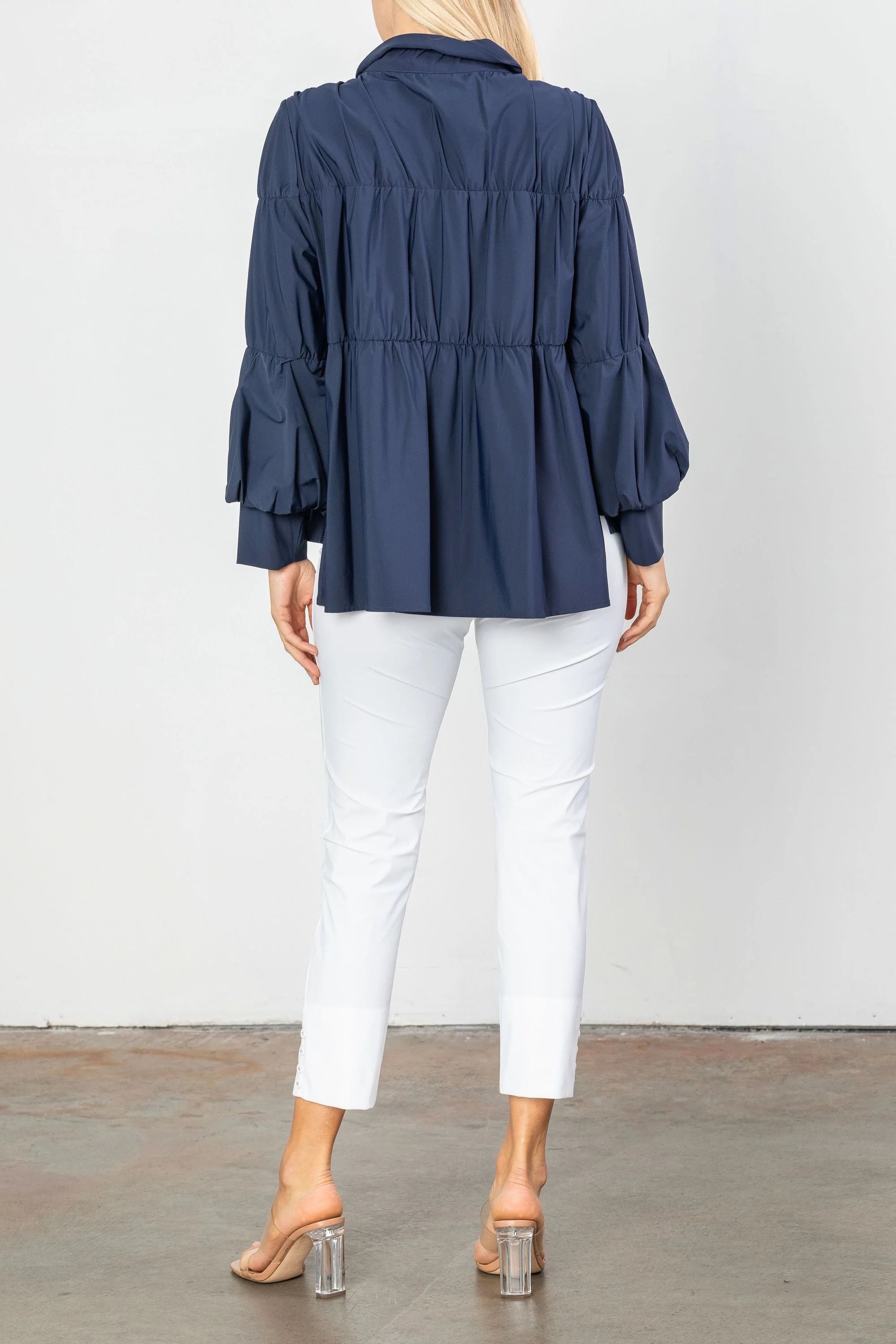 IC COLLECTION Jacket- 1395J- NAVY