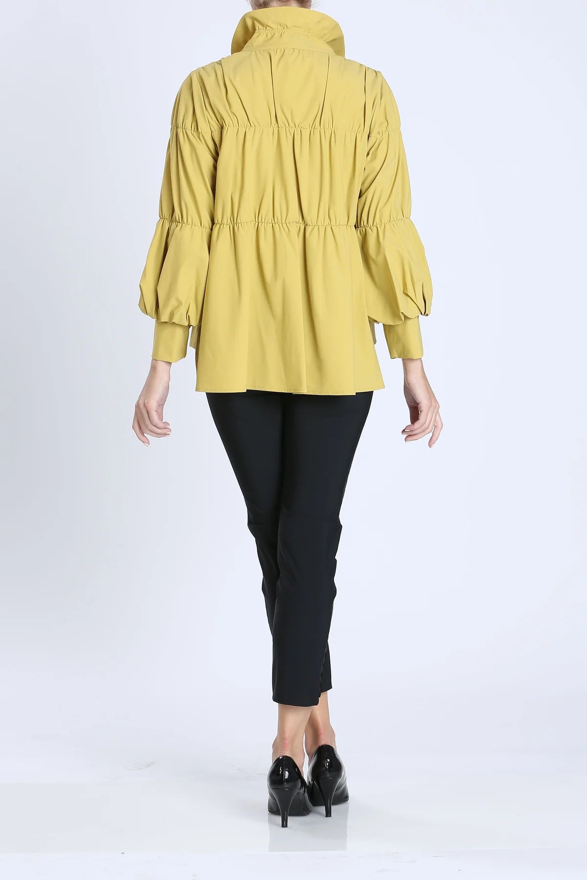 IC COLLECTION Jacket- 1395J- MUSTARD