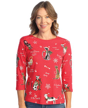 JESS & JANE "MEOW CHRISTMAS"- 14-1768 RED