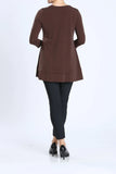 IC Collection Tunic - 1484T - BROWN