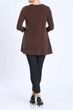 IC Collection Tunic - 6899T - BROWN