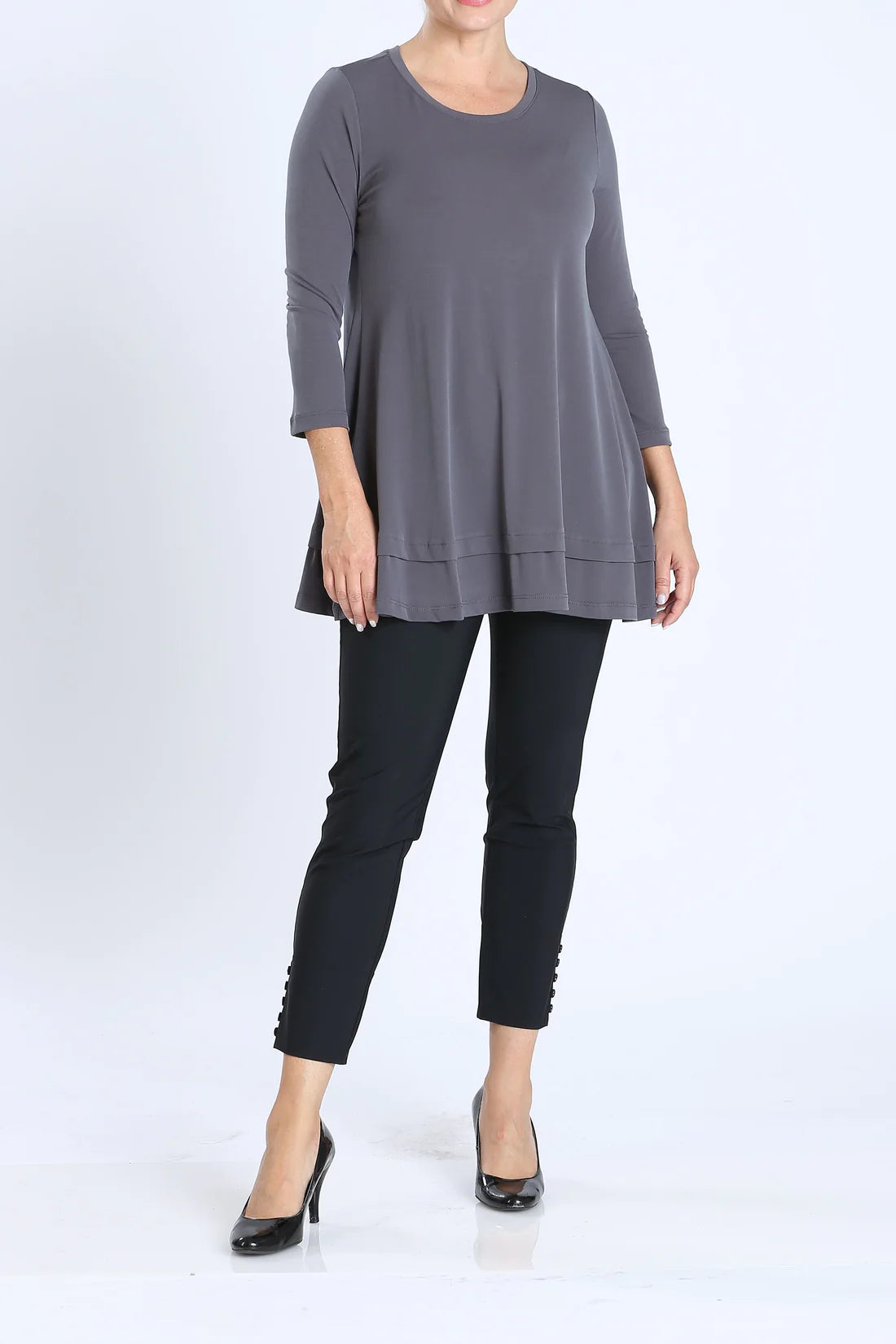 IC Collection Tunic - 1484T - CHARCOAL