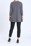 IC Collection Tunic - 1484T - CHARCOAL