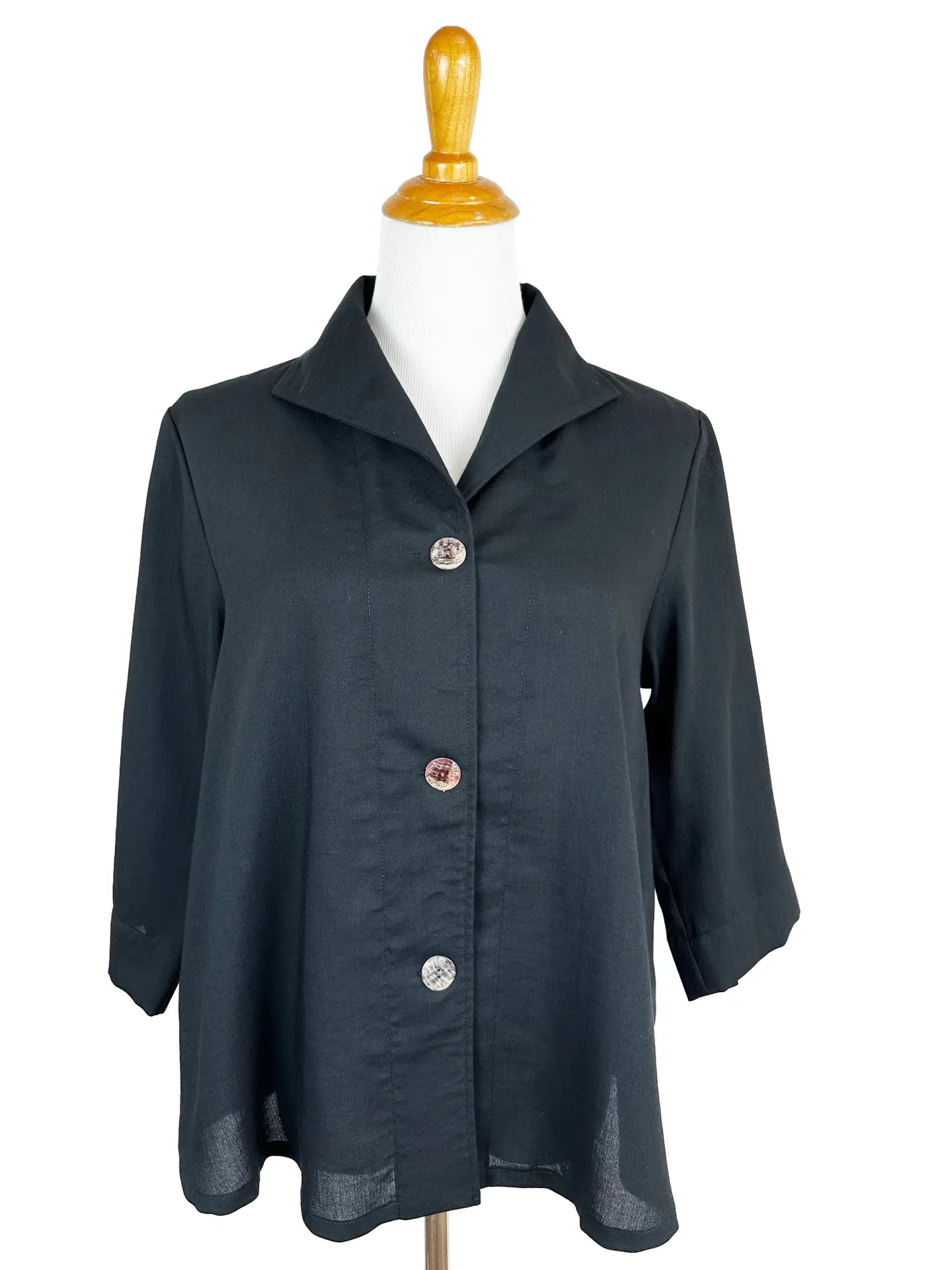 Fridaze AA208 - Swing Hem Sailor Linen Jacket