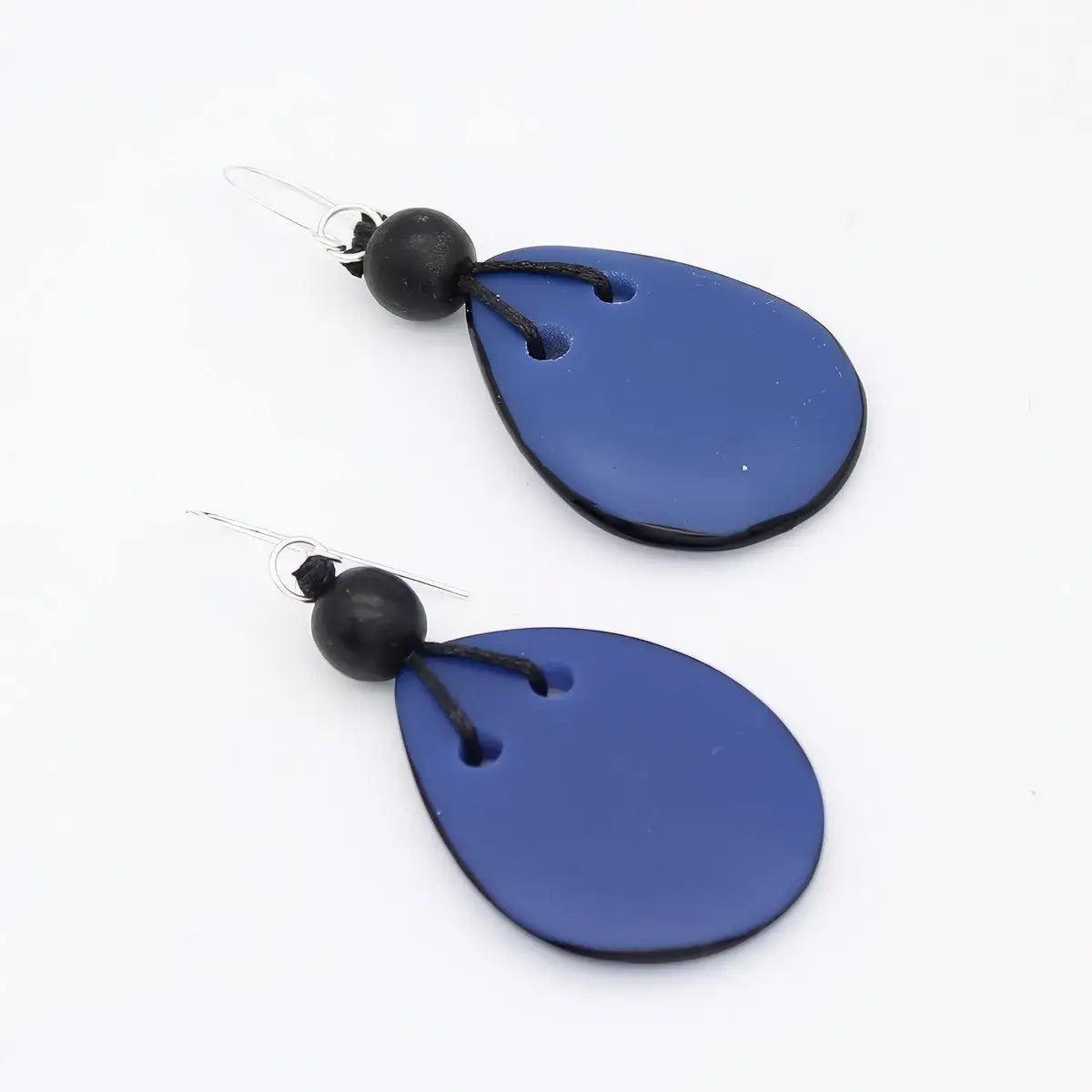SYLCA Blue Petal Pop Resin Earrings - SD26E13 - BLUE