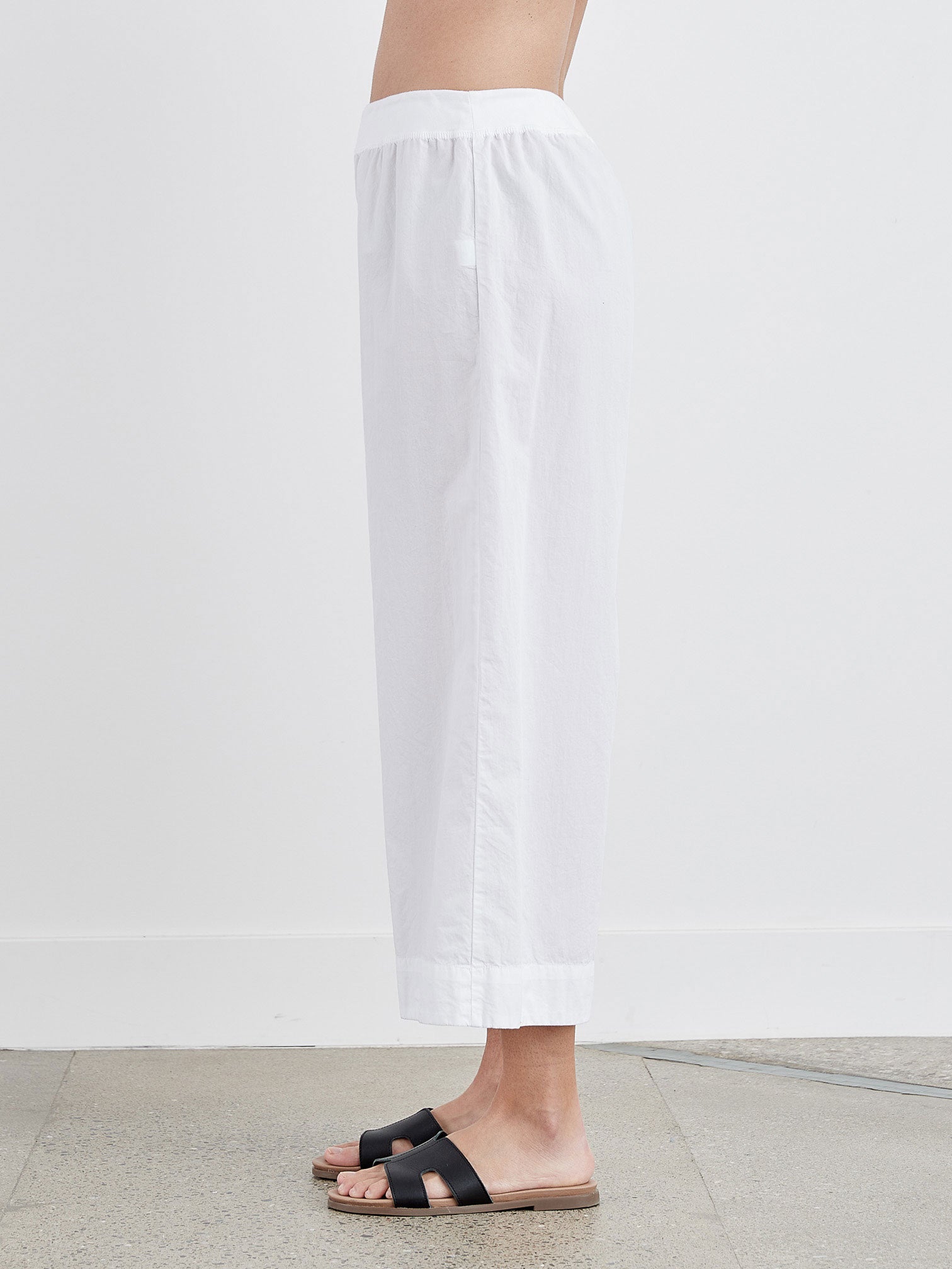 CUT LOOSE - Organic Poplin Crop Pant - 1992754﻿