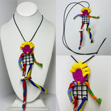 FICKLESTICKS Dancing Man Necklace - MULTI