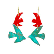 SIBILIA Love Birds Earrings - 20A016 - MIX