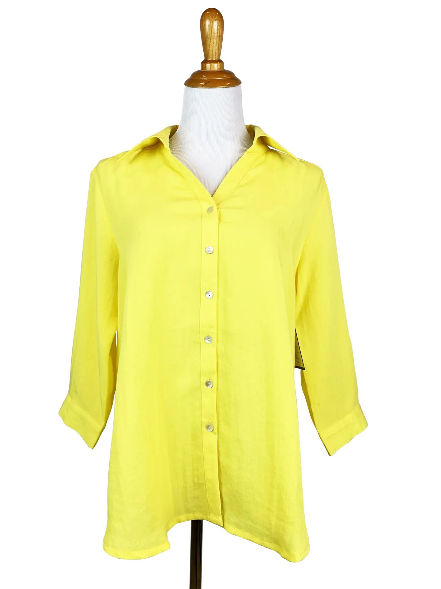 Fridaze AA161 - Short Tuxedo Linen Shirt