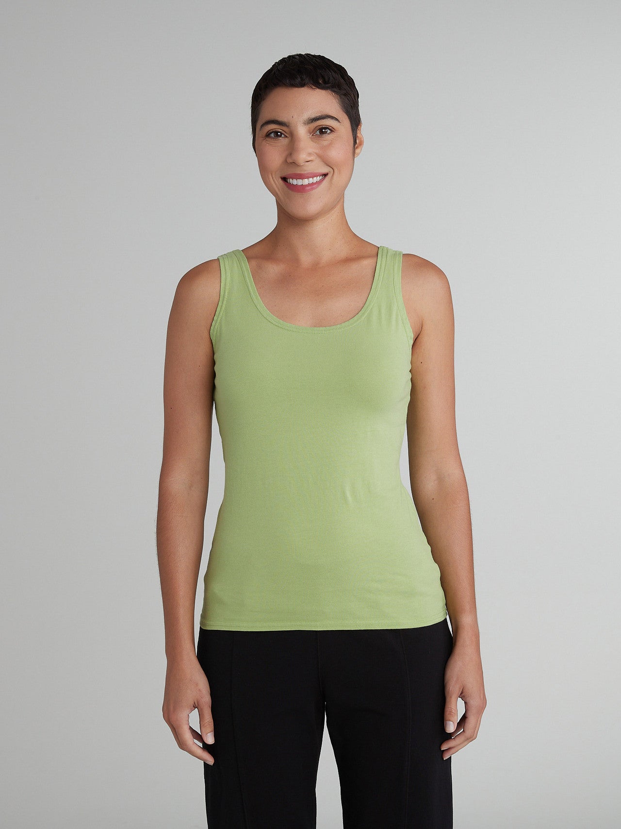 CUT LOOSE Light Lycra Jersey Even Longer Tank - 2015198