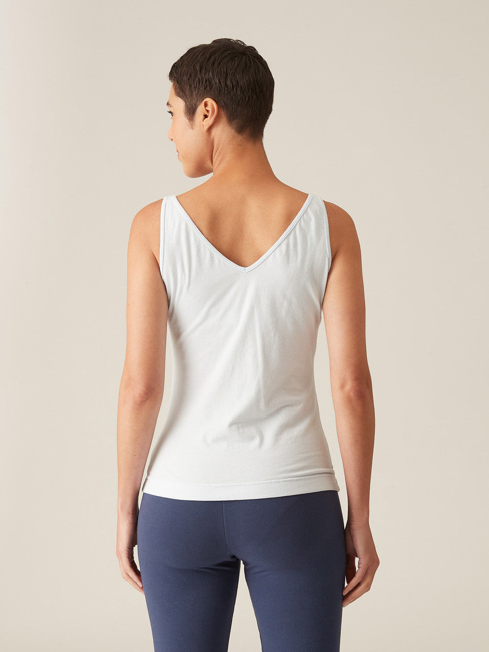 CUT LOOSE - Light Lycra Jersey Convertible Tank - 2015322