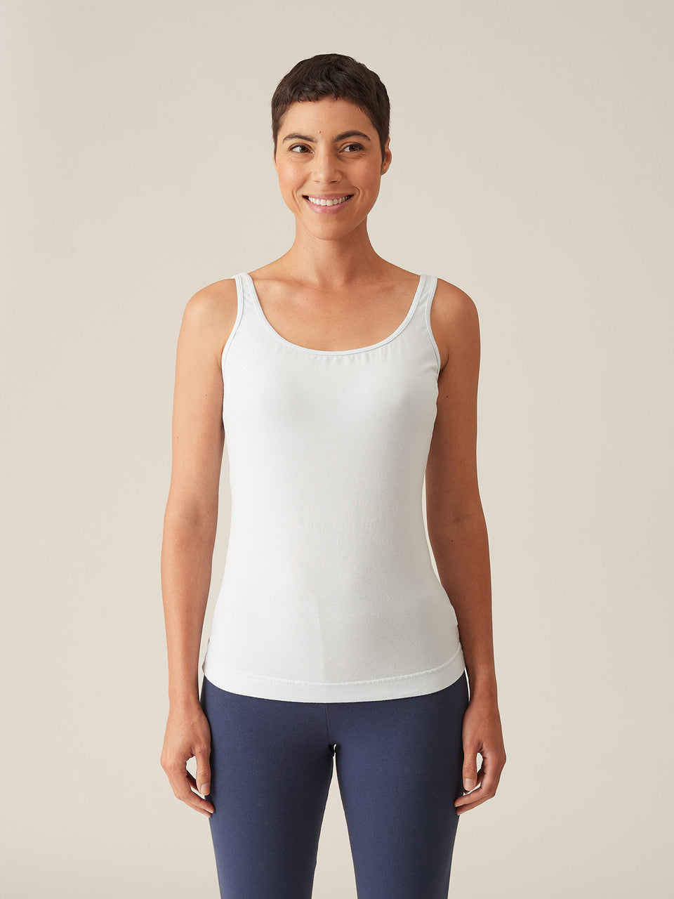 CUT LOOSE - Light Lycra Jersey Convertible Tank - 2015322
