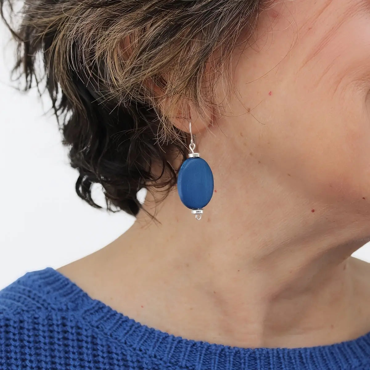 SYLCA Blue Blair Dangle Earring