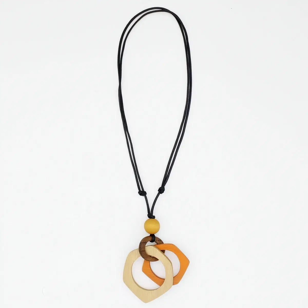SYLCA Honeylight Double Circle Pendant