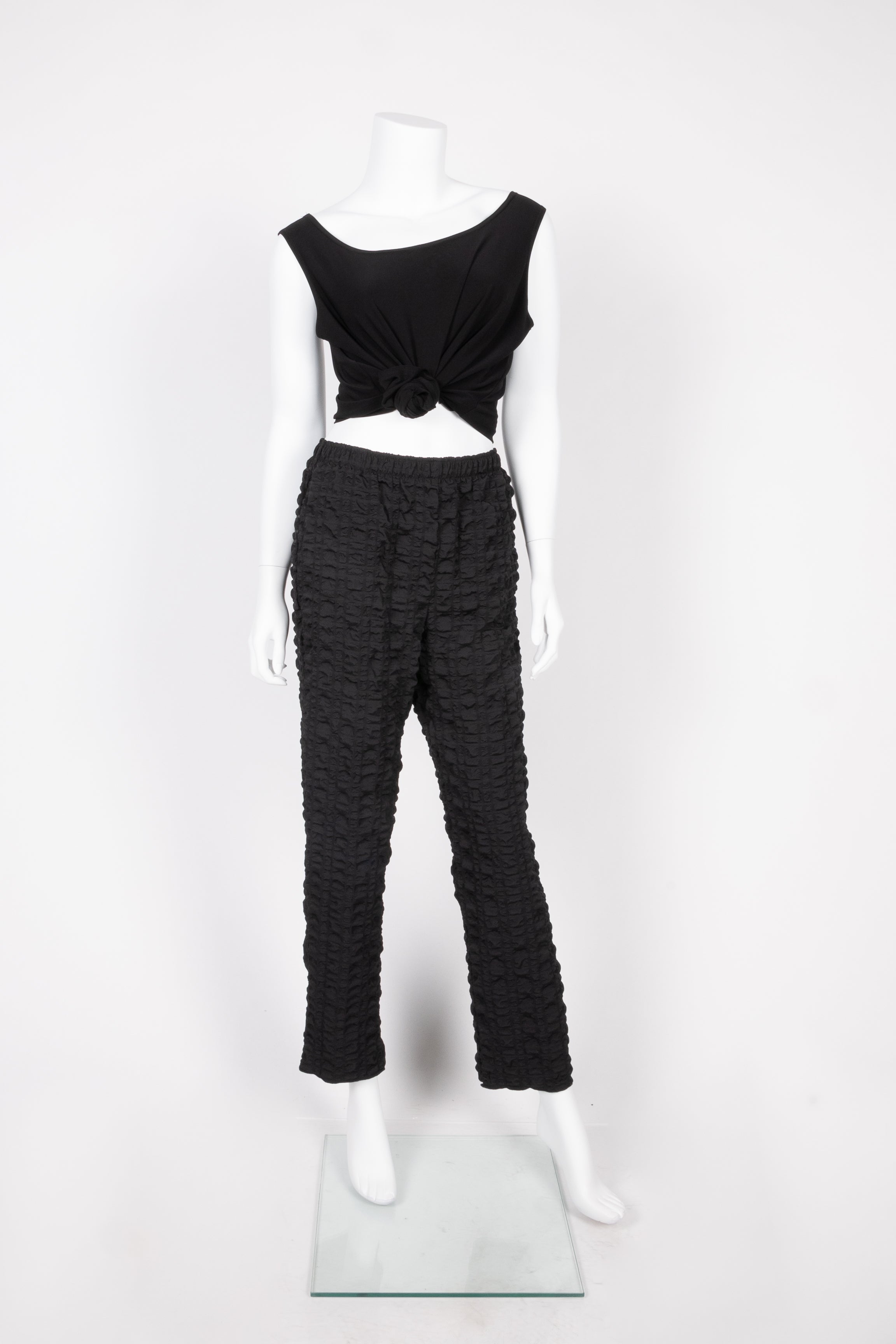 IC COLLECTION Pants - 2325P - BLACK