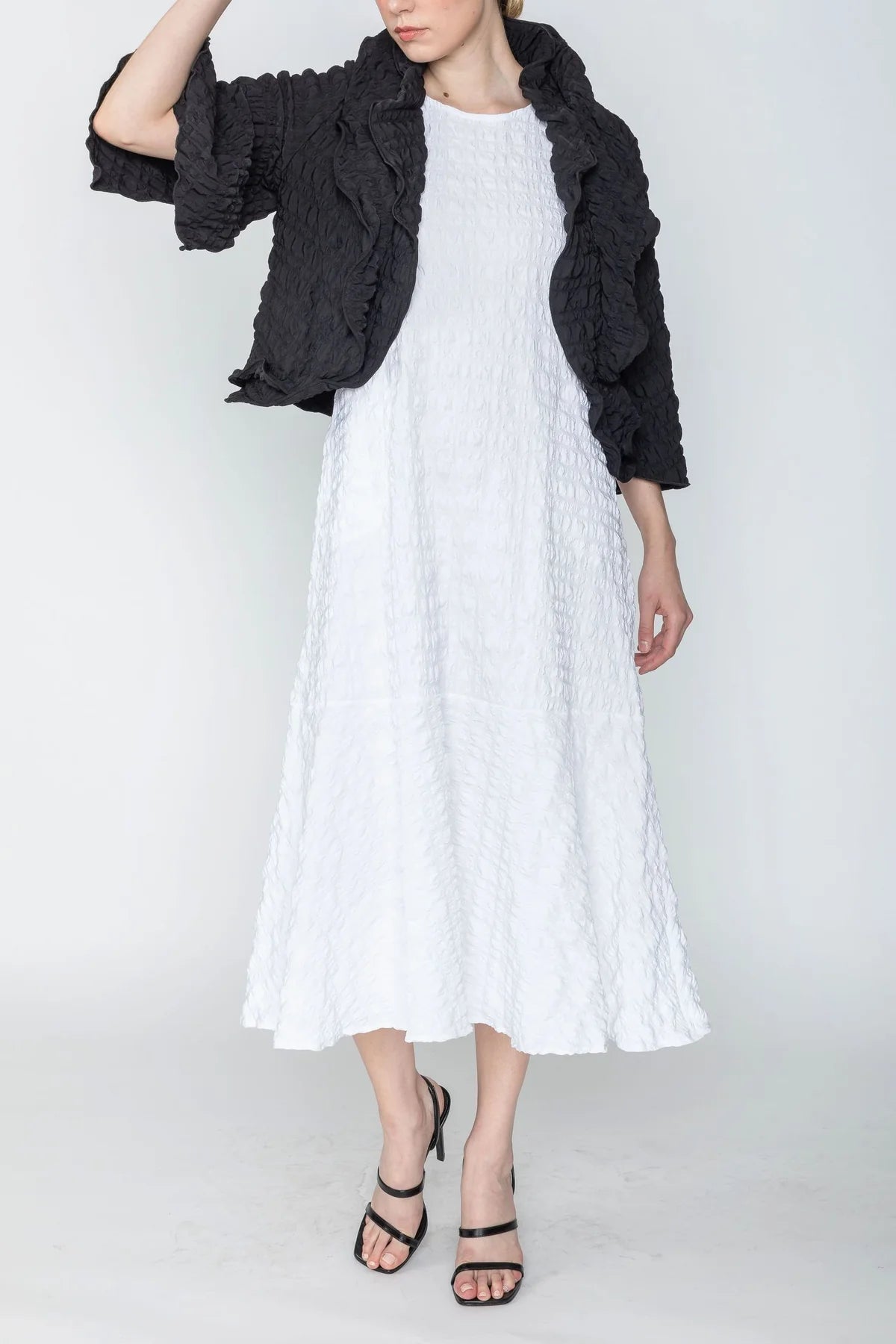 IC COLLECTION Jacket- 2328J- BLACK