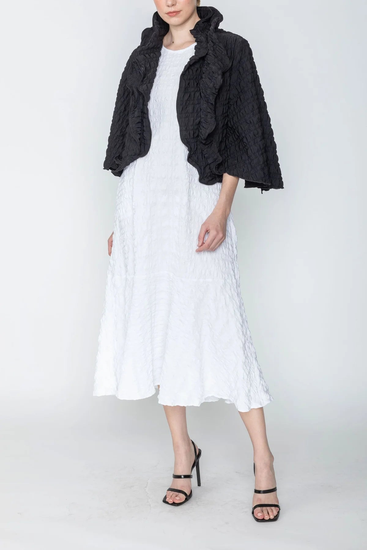 IC COLLECTION Jacket- 2328J- BLACK