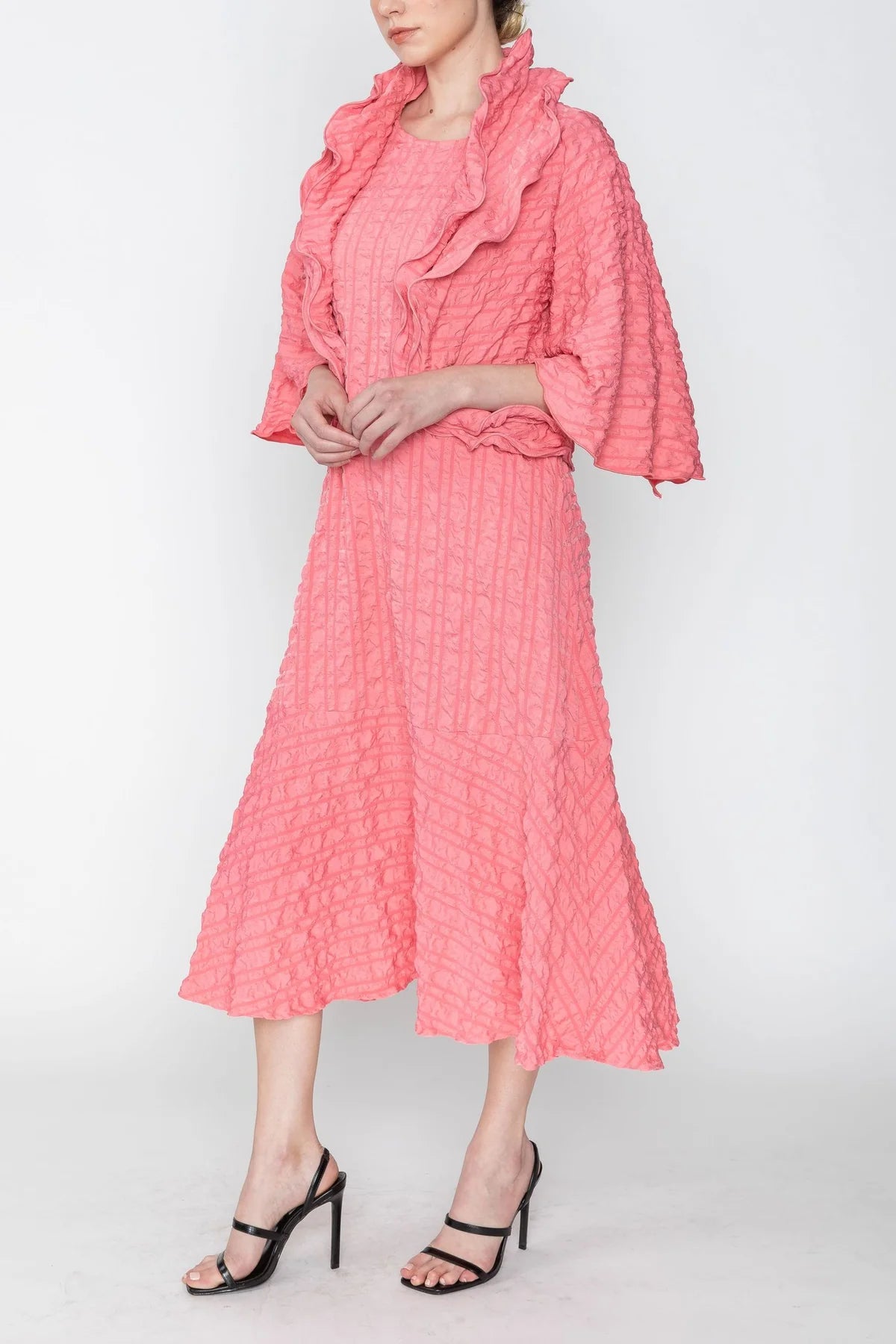 IC COLLECTION Jacket- 2328J- ROSE