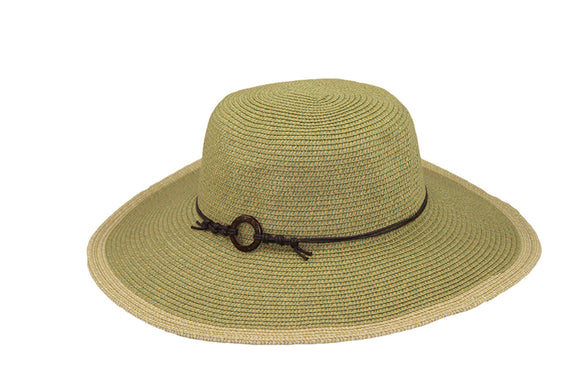 Jeanne Simmons Hat - 8310 - GREEN TWEED