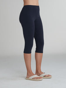 CUT LOOSE - Cotton Lycra Knee Legging - 240302Sp