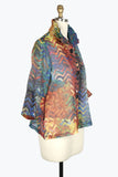 DAMEE ZIGZAG DOUBLE ORGANZA JACKET - 2408 - MULTI