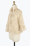 DAMEE FLORAL CHENILLE & SEQUINS PEPLUM JKT - 2411 - CGD