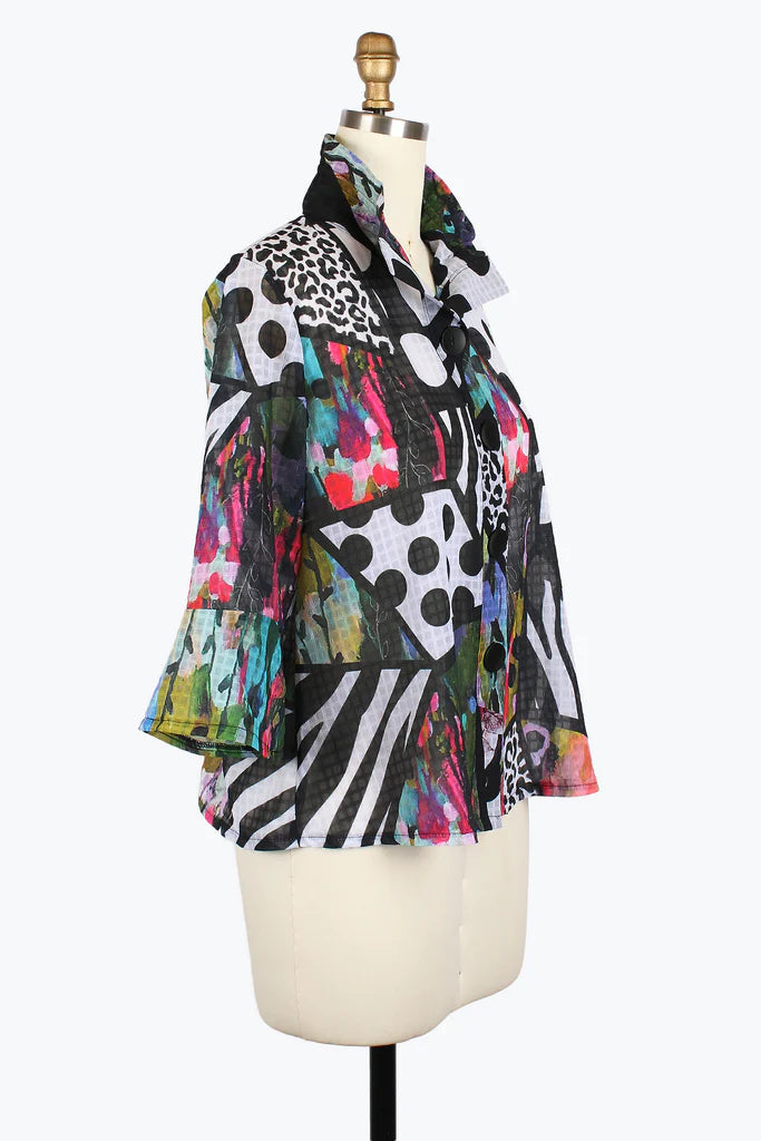 DAMEE COLLAGE ART JKT - 2439 - MLT