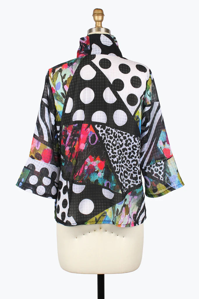DAMEE COLLAGE ART JKT - 2439 - MLT