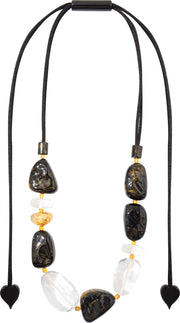 ZSISKA Sensi Multi Bead Necklace - BLAKQ10 - BLACK