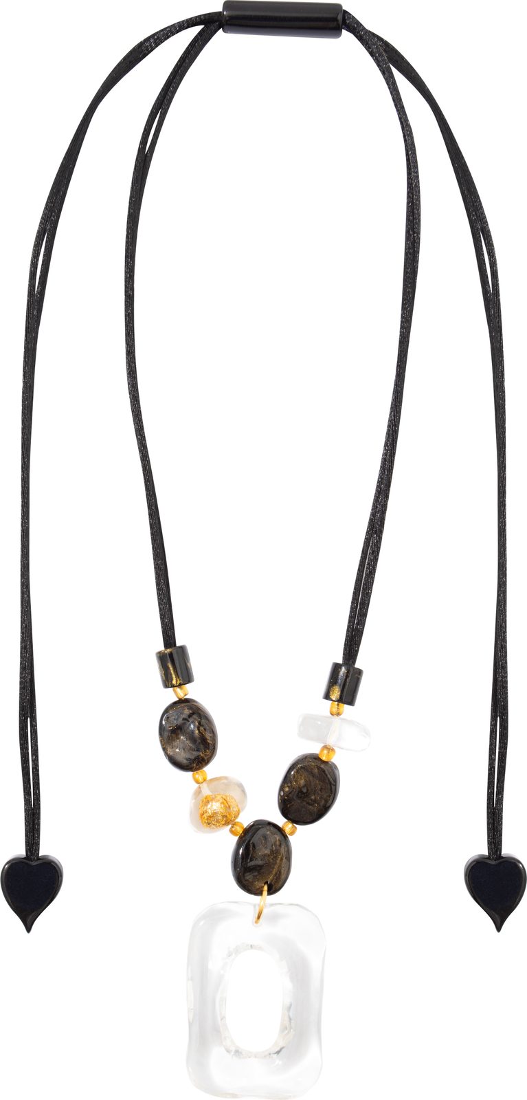 ZSISKA Sensi Rectangle Pendant - BLAKQ00 - BLACK