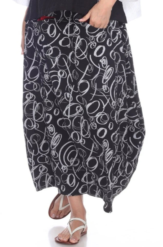 Moonlight Swirl Skirt - S 2595 - XL ONLY