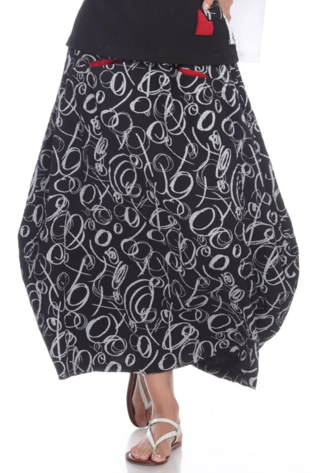 Moonlight Swirl Skirt - S 2595 - XL ONLY