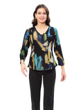 Parsley & Sage JUSTINE BUTTON TOP - 25W203C6