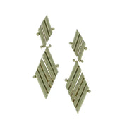 Takobia Gold Double Diamond Post ER - 2603