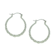 Takobia Smooth Braided Hoop Earring - 2605