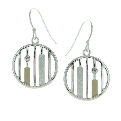 Takobia Two Tone Circle Lines ER - 2670