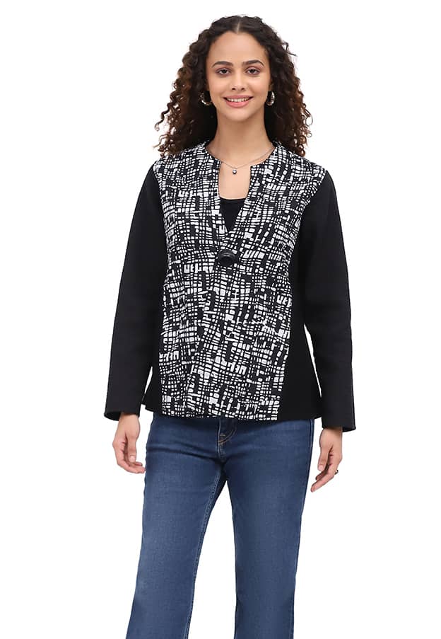 Parsley & Sage - ELLA REV ONE BUTTON JACKET - 26F543E28
