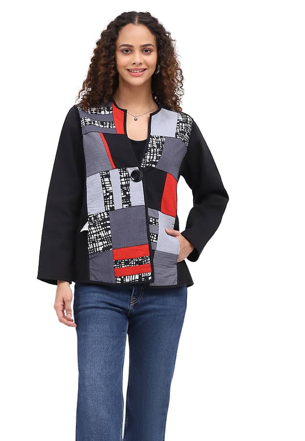 Parsley & Sage - ELLA REV ONE BUTTON JACKET - 26F543E28