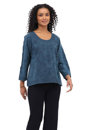 Parsley & Sage - BARBARA TOP - 26F561C - TEAL