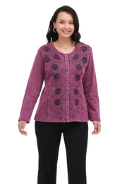 Parsley & Sage - OAKLIN SHIRT - 26F568G - PLUM