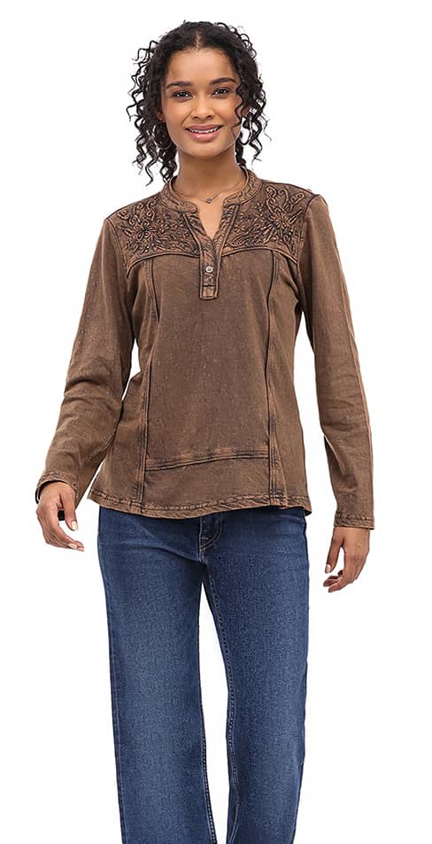 Parsley & Sage - PIA TOP - 26F569C - GOLD