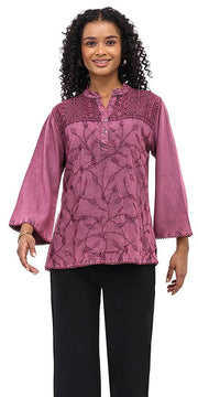 Parsley & Sage - SARAH TOP - 26F581C - PLUM